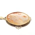 Image 4 of Vintage gold pendant with cameo
