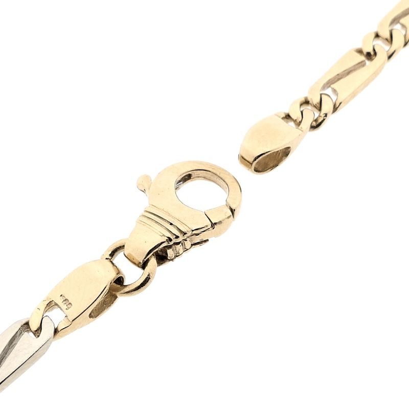 Image 7 of Bicolor gold fantasy link chain