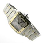 Image 18 of Cartier Santos Galbee; 18k. gold/steel watch
