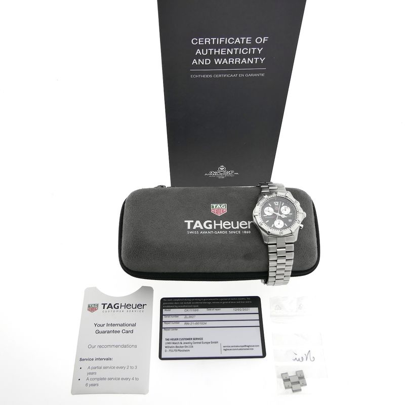 Image 4 of TAG Heuer Professional 2000 Classic Chronograph; Men's watch