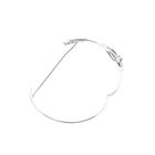 Afbeelding 11 van Witgouden slavenarmband met diamanten; 0,17 ct. 