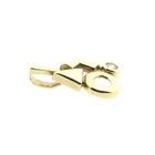 Image 7 of 8 karat geometric pendant with zirconia