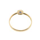 Image 6 of Gold ring with zirconia