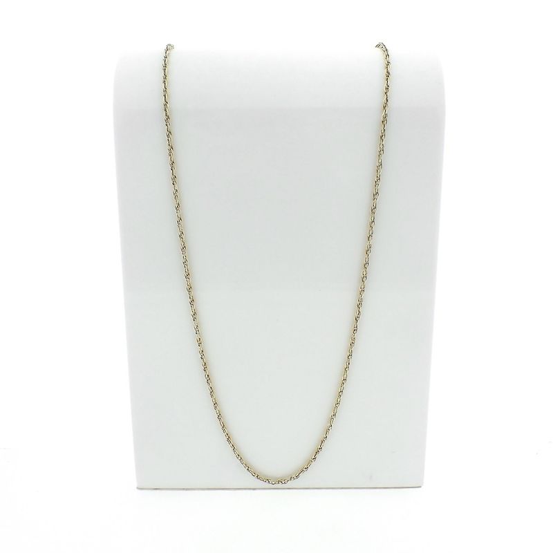 Image 1 of Gold long Singapore link chain