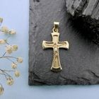 Image 7 of Gold pendant of a cross with corpus