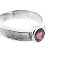 Image 6 of White Gold Ladies' Ring with Pink Spinel