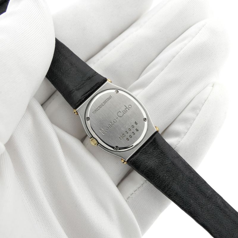 Image 11 of Chopard Monte-Carlo 8034; Vintage gold/steel women's watch