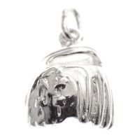 Silver pendant; Baseball glove