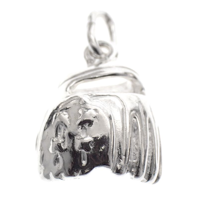 Image 1 of Silver pendant; Baseball glove