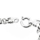 Image 6 of Silver robust jasseron link bracelet | 19.5 cm