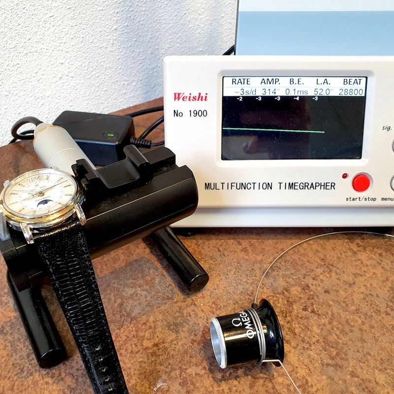 Image 12 of Maurice Lacroix Masterpiece; Automatic watch with moonphase and triple calendar