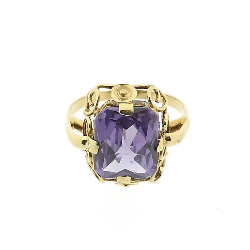 Image 3 of Vintage gold ring with spinel | Vintage