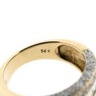 Image 8 of Gold ring with diamonds; 1.20 ct.