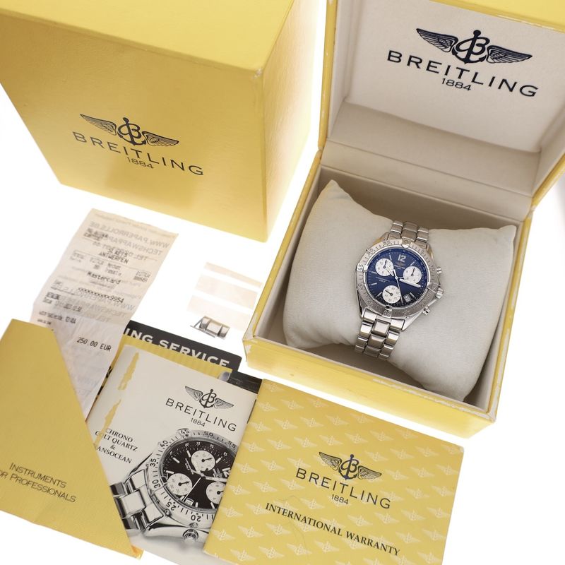 Image 4 of Breitling Colt Chronograph A53035; Chronograph men's watch
