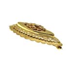 Image 3 of Antique gold oval brooch