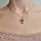 Image 2 of Gold pendant of a whistle