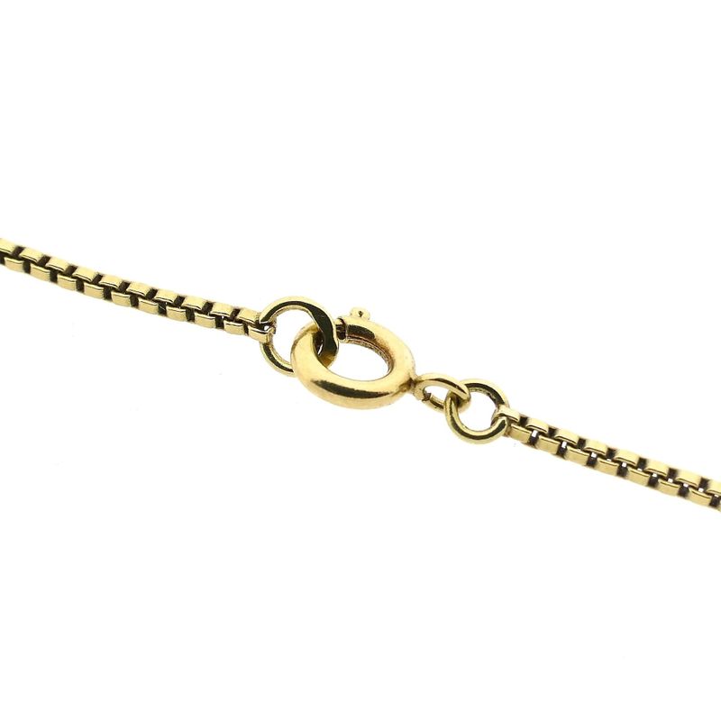 Image 4 of 14 Carat Venetian Box Chain; 56 cm