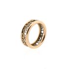 Image 4 of Vintage Gold Ring with Geometric Pattern