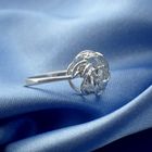 Image 6 of White gold ring with diamonds | 0.21 ct.