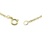 Image 6 of Golden twisted link chain with balls.