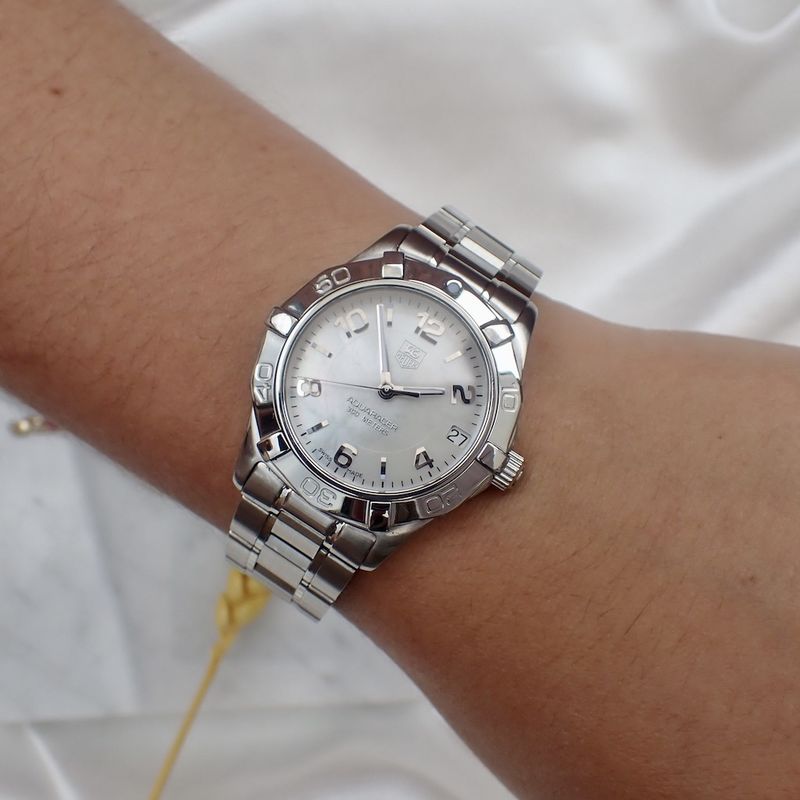 Image 4 of TAG Heuer Aquaracer 'Mother Of Pearl'; Ladies watch