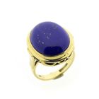 Image 1 of Gold ring with Lapis Lazuli | Vintage