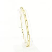 Gold closed forever bracelet