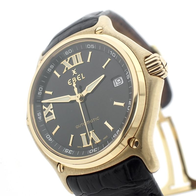 Image 5 of Ebel 1911 automatic; Automatic 18k gold watch