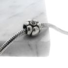 Image 2 of Pandora charm; Silver; Flower