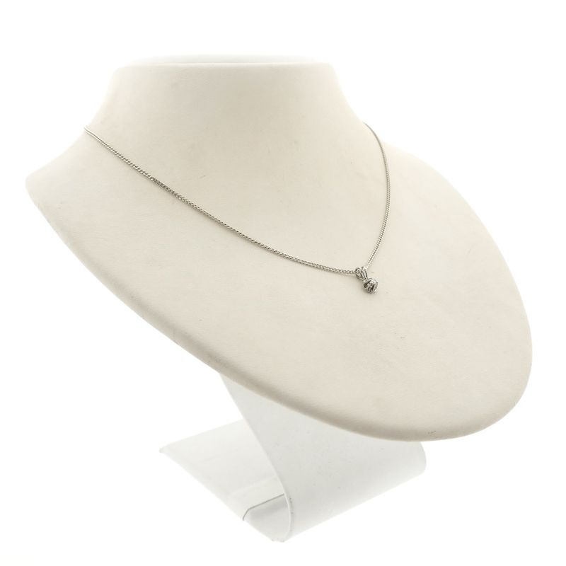 Image 5 of White gold pendant with diamond | 0.025 ct.