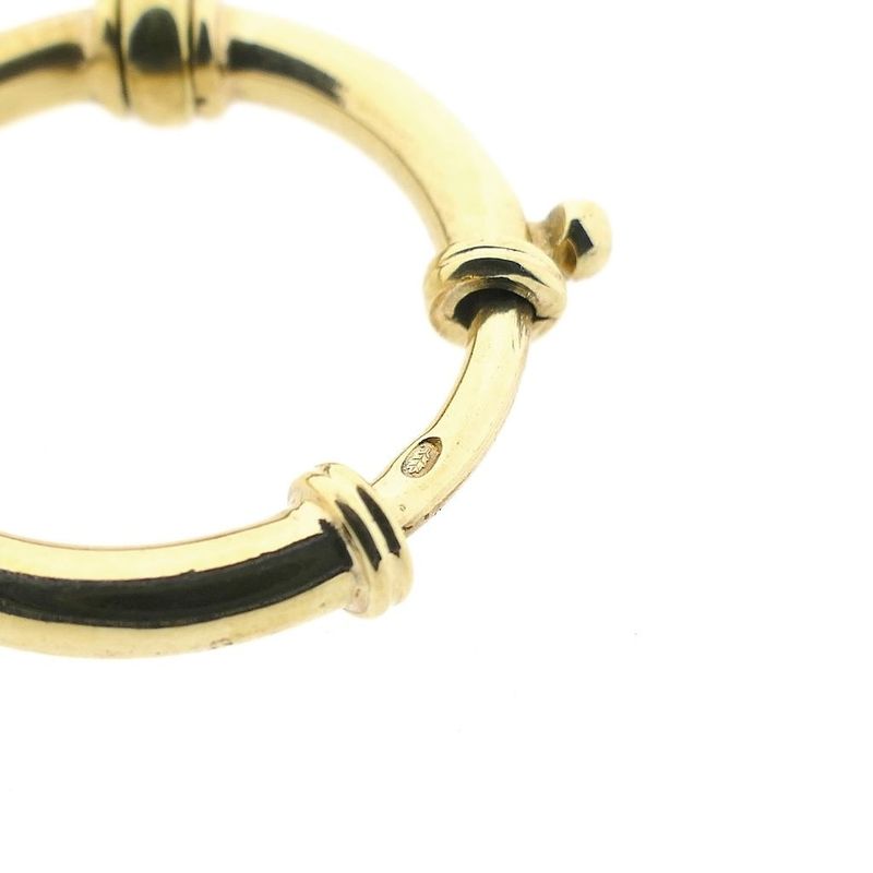 Image 4 of Vintage gold watch chain; Chatelaine (for a pocket watch)