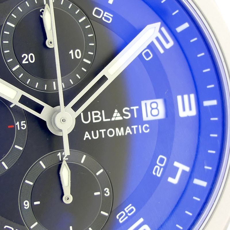 Image 5 of Ublast Armor/Graph Titanium UBAG46TIT; Automatic men's watch with chronograph