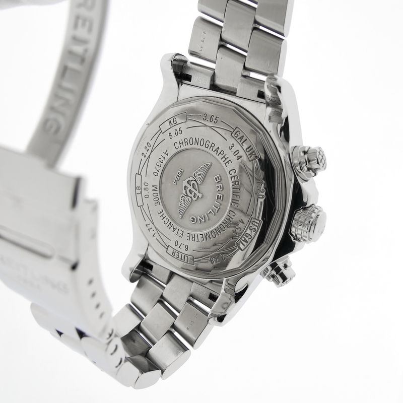 Image 10 of Breitling Super Avenger A13370; Chronograph men's watch