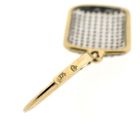 Image 7 of 9 crt. Bicolor stud earrings with diamond | 0.12 ct.