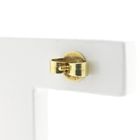 Image 5 of Vintage gold flower-shaped stud earrings