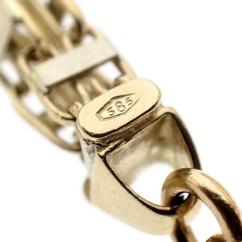 Image 8 of Exclusive gold magnum link necklace | 70 cm