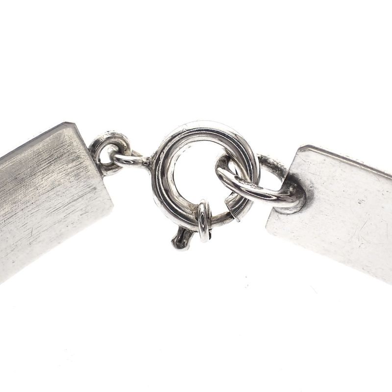 Image 4 of Silver bracelet with amethyst | 18.5 cm