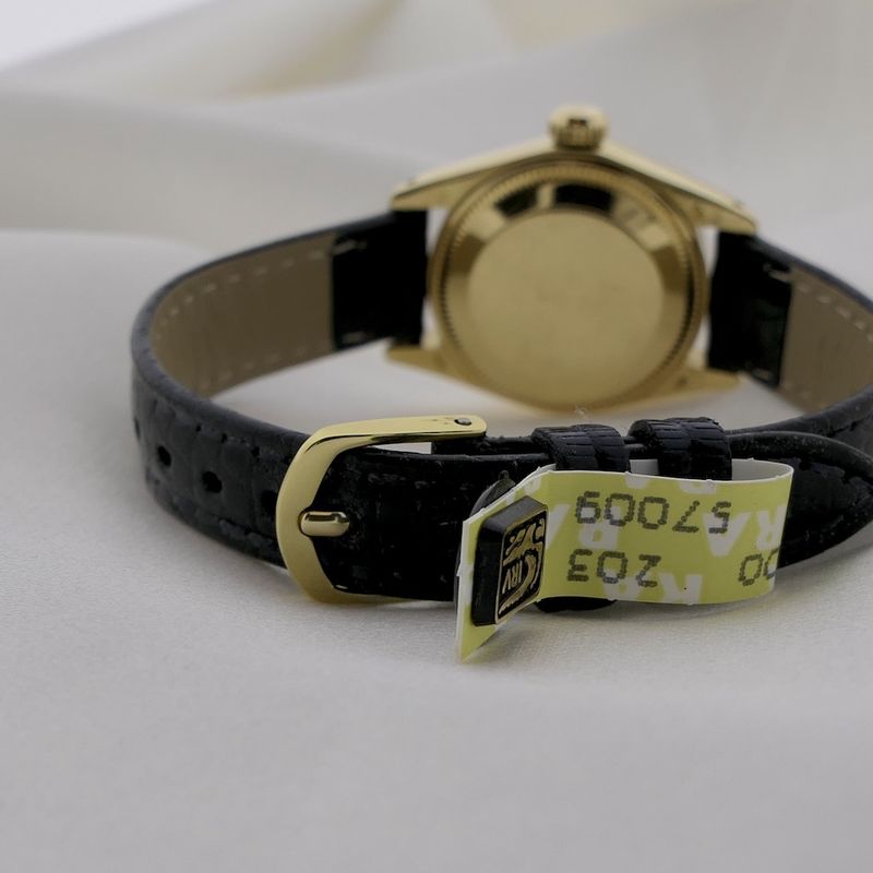 Image 21 of Rolex Lady Datejust 26mm; Vintage 18k gold women's watch