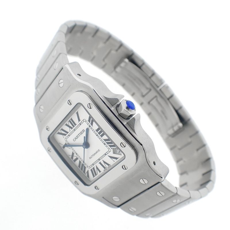 Image 13 of Cartier Santos Galbee XL; Automatic watch