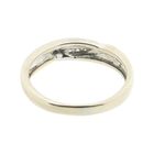 Image 4 of Two-tone gold ring with diamond | 0.015 ct.