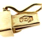 Image 5 of 18-karat gold Bismarck/fantasy link necklace | 44 cm