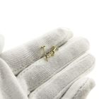 Image 6 of Gold heart-shaped stud earrings