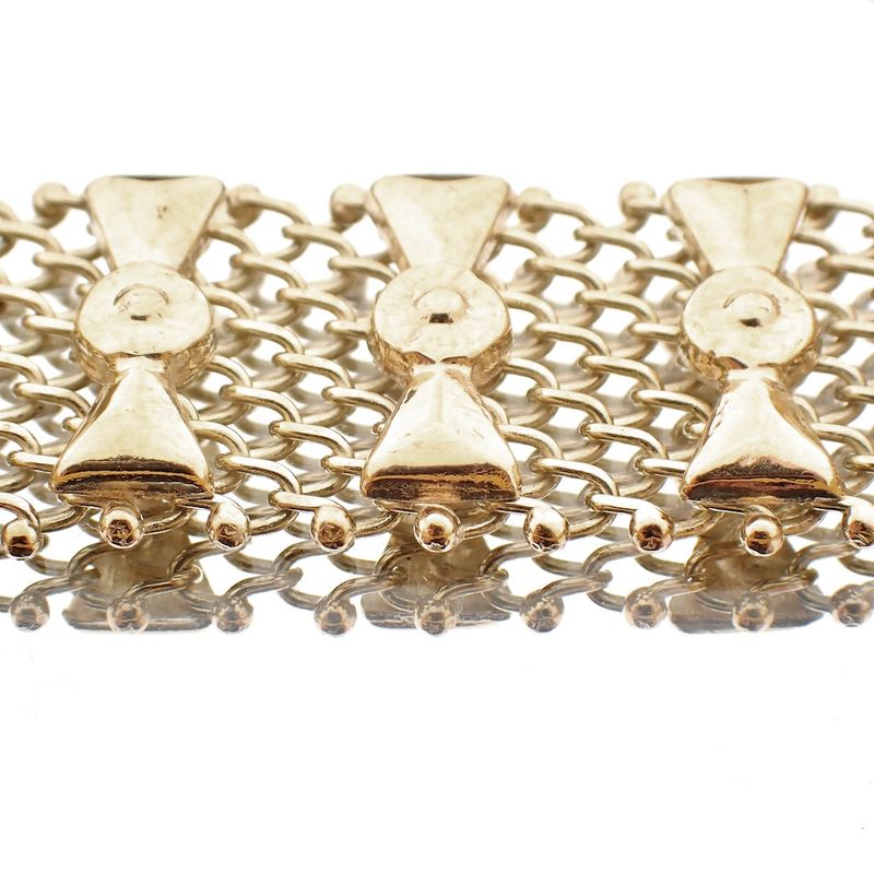 Image 4 of Vintage gold wide bracelet