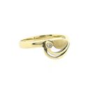 Image 4 of Gold ring with zirconia