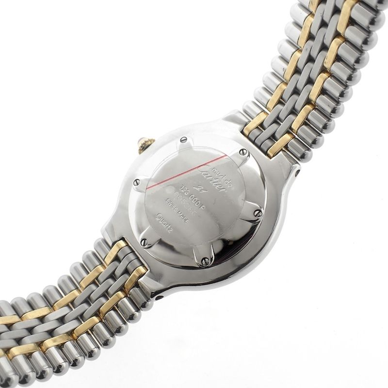 Image 13 of Cartier Must 21; Gold/steel women's watch