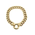 Afbeelding 3 van Massief gouden gourmetschakel armband | 20 cm