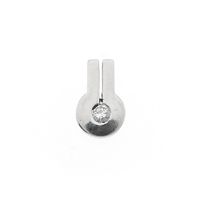 White gold pendant with diamond | 0.07 ct.