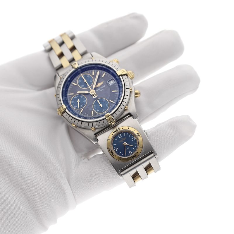 Image 15 of Breitling Chronomat Pilot's Chronograph 81.950; Chronograph men's watch with UTC