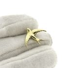 Image 7 of Gold pendant of a swallow