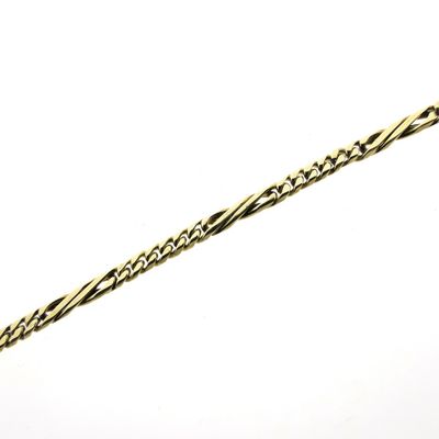 Image 2 of Vintage gold watch chain; Chatelaine